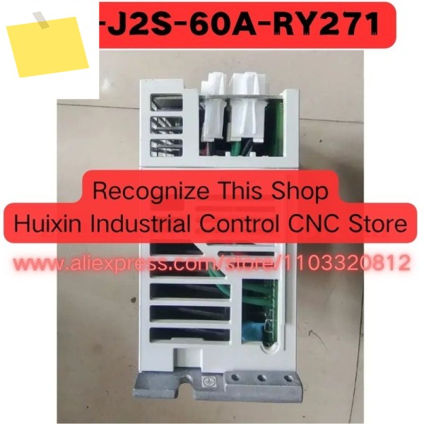 서에 포함된 중고 서보 드라이브 MR-J2S-60A-RY271 MR J2S 60A RY271 일반 기능 테스트 완료 OK 제품 이미지