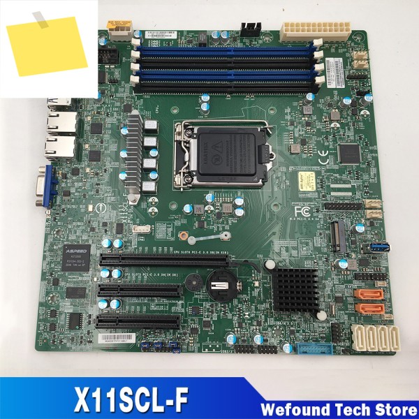 서버 마더보드 C242 칩 LGA 1151 X11SCL-F 제품 이미지