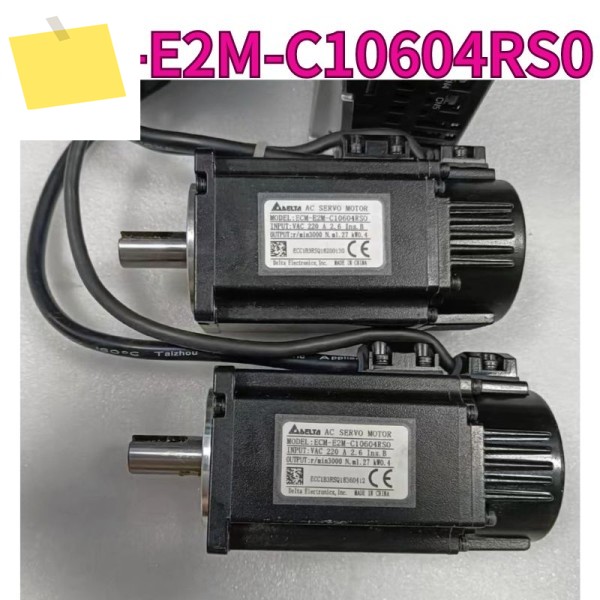 중고 400W 서보 모터 ECM-E2M-C10604RS0 테스트 완료 제품 이미지