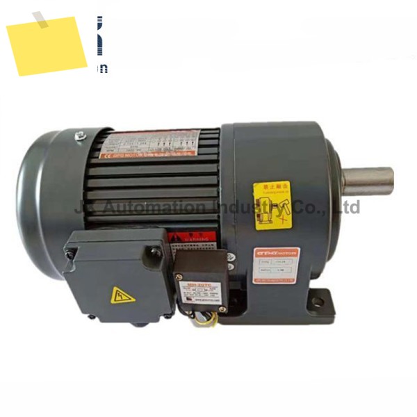 GPG 수평 설치 3 상 AC 기어 모터, 브레이크 CH-28-750-30S 포함, 1:30 샤프트 직경 28mm, 380V, 750W, 1HP 제품 이미지