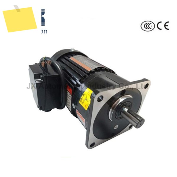 14 HP 3 상 AC 기어 모터 CV18-200-3S, 수직 설치, 브레이크 포함, 18 축 비율 1:3, 200W 제품 이미지