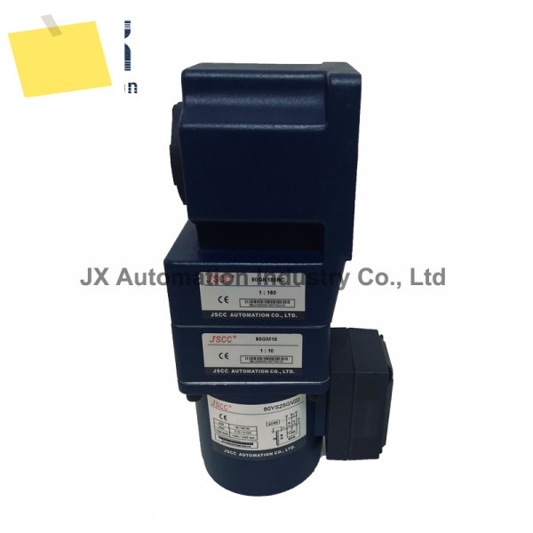 JSCC 직각 오가네 중공 샤프트 전자기 브레이크 모터, 80YS25GV22 + 80GM10 제품 이미지