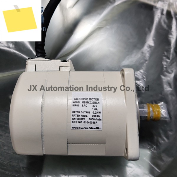 기존 AC 서보 모터 200W 3000rmin MBMK022BLN 제품 이미지