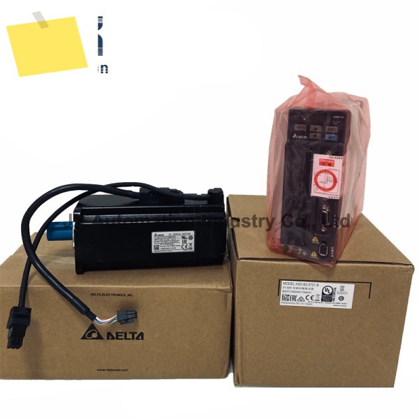 B2 시리즈 서보 모터 드라이버, ASD-B2-0721-B + ECMA-C20807SS, 750W, 220V AC 제품 이미지