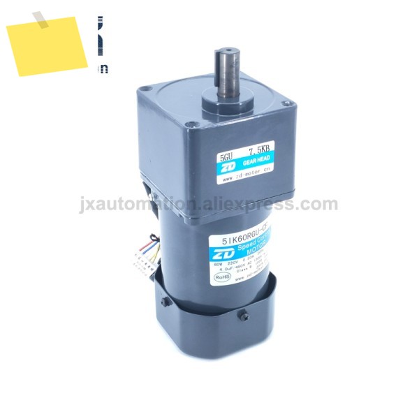 ZD 마이크로 AC 기어 모터, 기계용, 60W, 220V, 5IK60RGU-CF-5GU5K, 제품 이미지