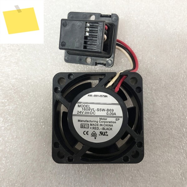 A90L-0001-0575 # 1608VL-S5W-B69 팬욱누크 커넥터가 있는 냉각 팬 제품 이미지