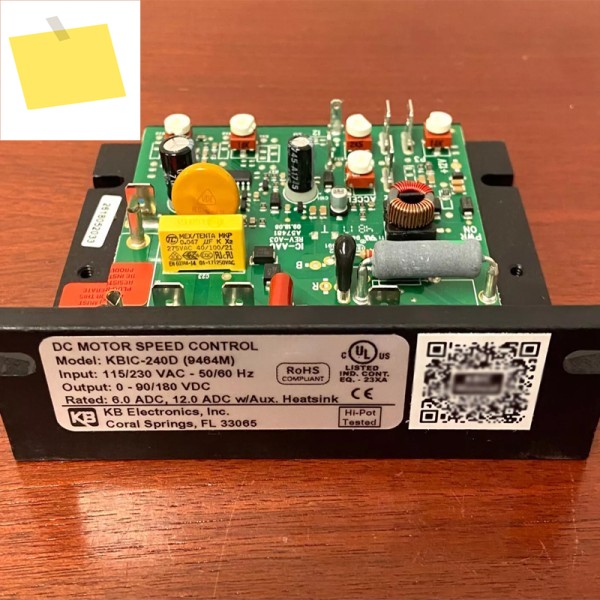 KBIC-240D9464M DC 모터 속도 제어 보드 제품 이미지