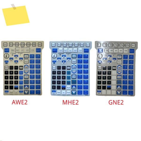 AWE2 GNE2 GLS1 MHE2 팬욱 2255 시리즈 티치 패널용 시트 키패드 멤브레인 제품 이미지