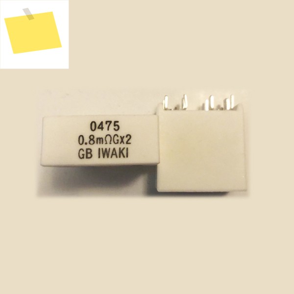 A40L-0001-0475 0475 # 0R800GA 0.8mRGx2 IWAKA Fanuc 저항기 제품 이미지