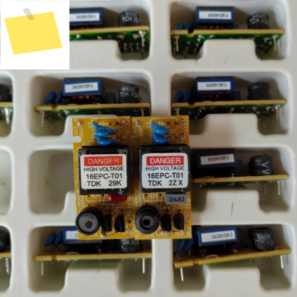 PCU-554 CXA-L10A CCFL 및 UV 램프 인버터, 16EPC-T01 T02, 1 개 제품 이미지