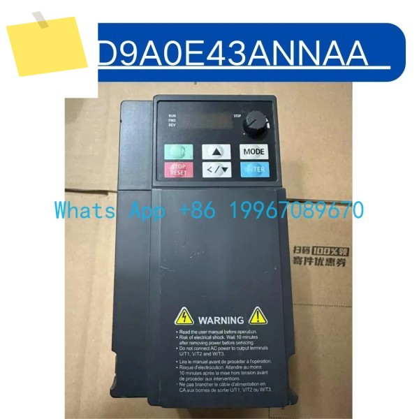 VFD9A0E43ANNAA 인버터 3.7KW 중고 테스트 완료 제품 이미지