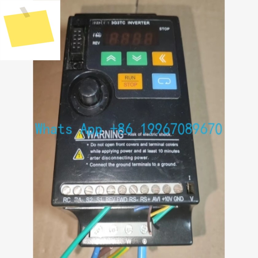 중고 3G3TC-AB004 인버터 0.4KW 테스트 완료 제품 이미지