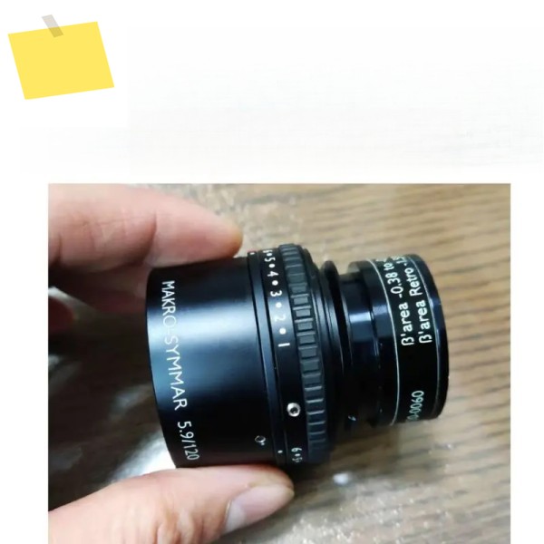 중고 MAKRO-SYMMAR 5.9120 매크로 렌즈 테스트 완료, 기능 손상 없음 제품 이미지