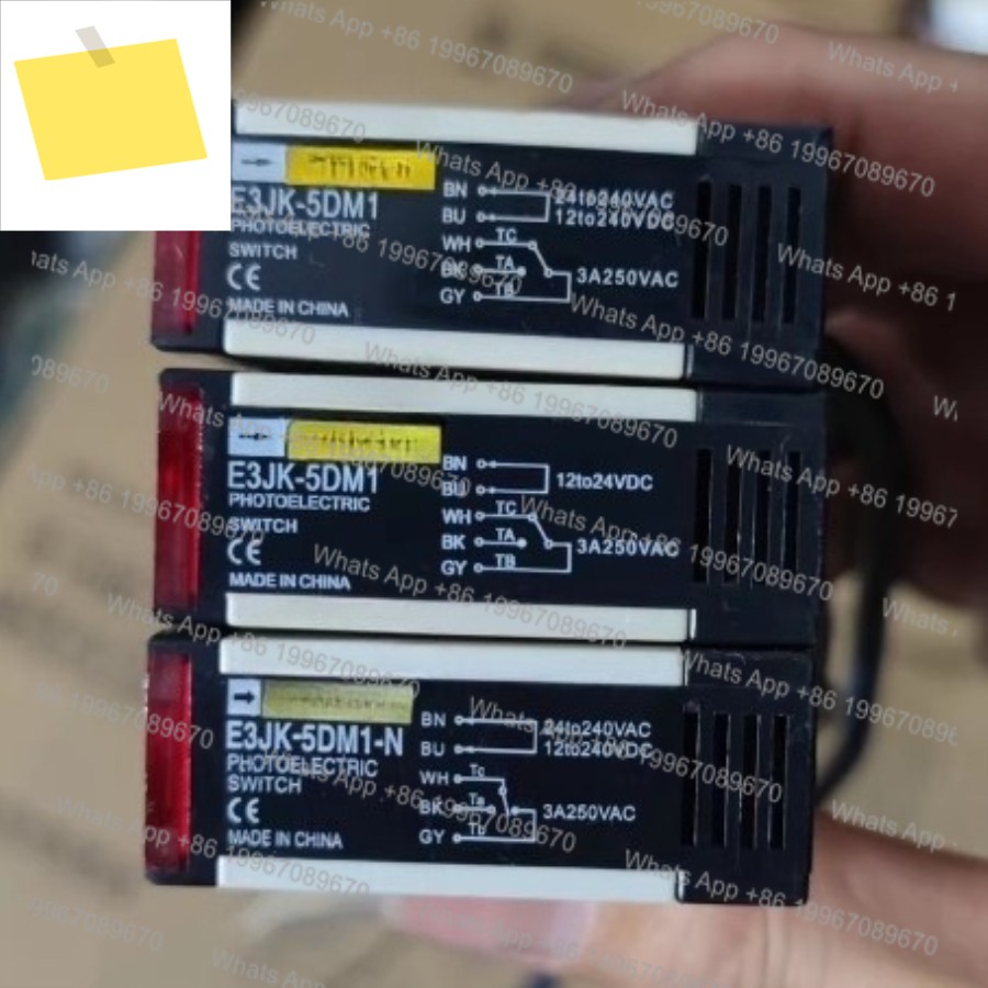 1pcs 광전 스위치 E3JK-50M1 테스트 기능이 좋습니다. 제품 이미지