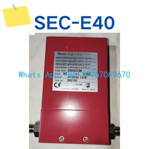 중고 질량유량계 SEC-E40 O2 200SCCM 테스트 OK 제품 이미지