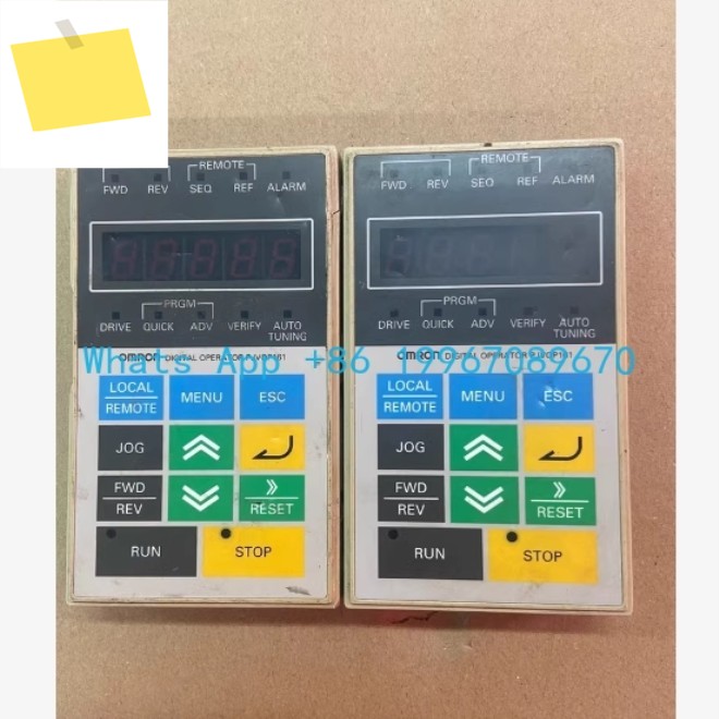 중고 3G3IV-PJVOP161 인버터 조작반, 기능패키지 제품 이미지