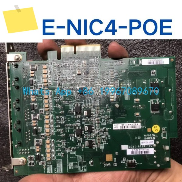 중고 CGE-NIC4-POE 산업용 카메라 캡처 카드 테스트 완료 제품 이미지