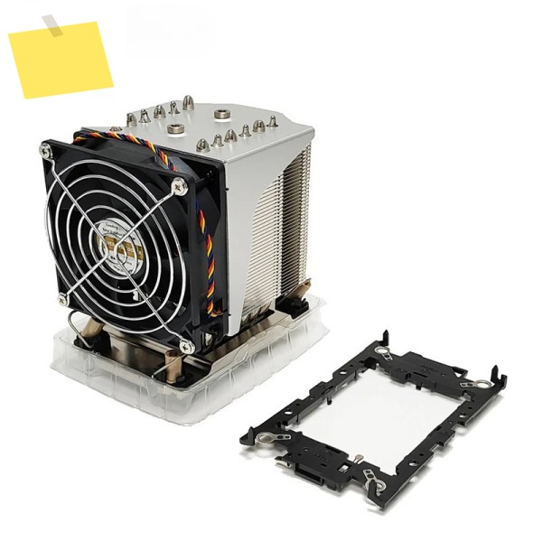 4U 서버 또는 PC 워크스테이션용 고효율 LGA4677 CPU 쿨러 TDP 320W 6개의 히트파이프가 내장된 125.5MM 높이 방열판 제품 이미지