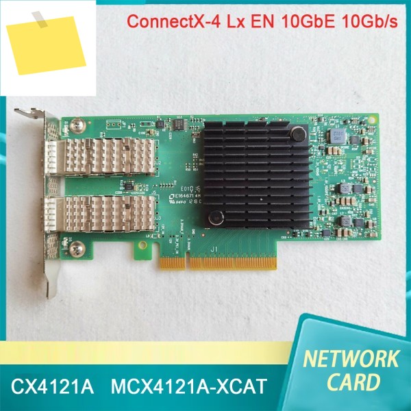 MCX4121A-XCAT ConnectX-4 Lx EN 10GbE 듀얼 포트 네트워크 카드 NIC 제품 이미지