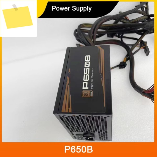 P650B ATX 12V 50-60Hz 액티브 PFC 전원 공급 장치 제품 이미지