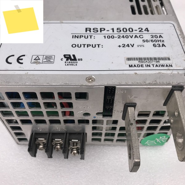 RSP-1500-24 24V 63A 1500W 스위칭 전원 공급 장치 제품 이미지