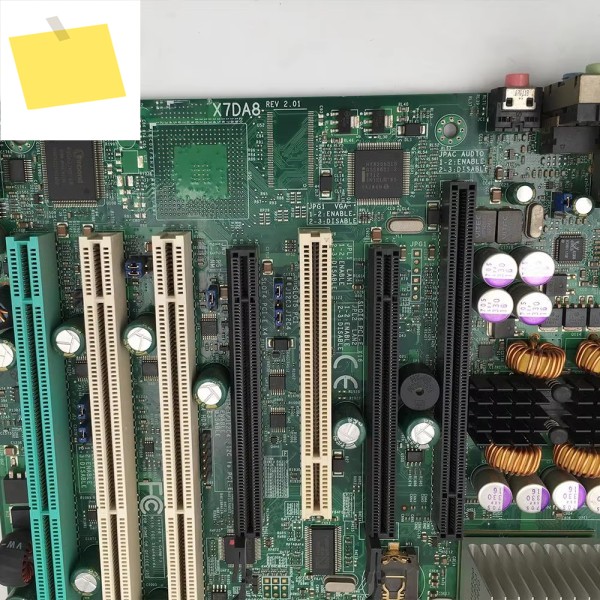 인텔 5000X그린크릭 칩셋 X7DA8 마더보드용 LGA771 워크스테이션 메인보드 제품 이미지