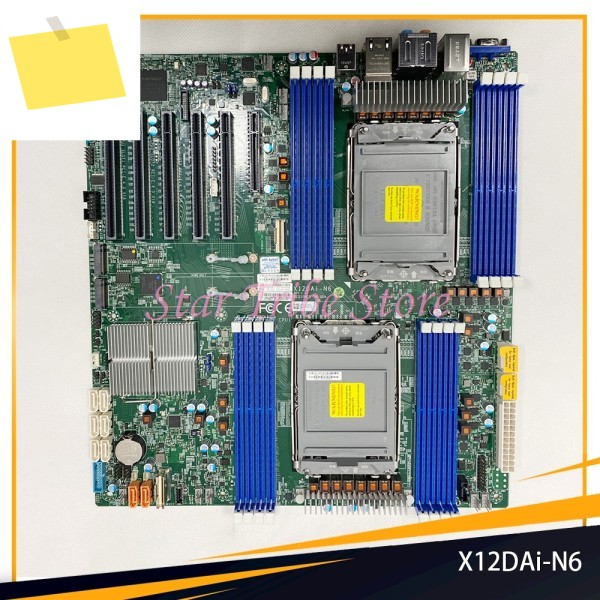 X12DAi-N6 워크스테이션 마더보드 2-웨이 LGA4189 C621A PCI-E 4.0 E-ATX 3세대 제온 지원 제품 이미지