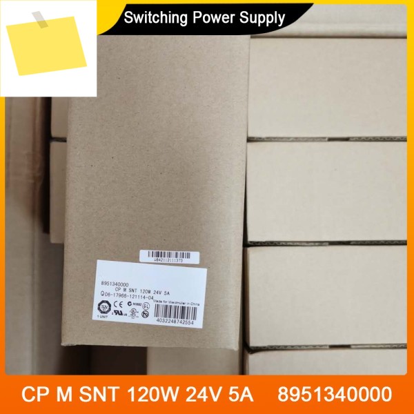 신품 CP M SNT 120W 24V 5A 8951340000 스위칭 전원 공급 장치 제품 이미지