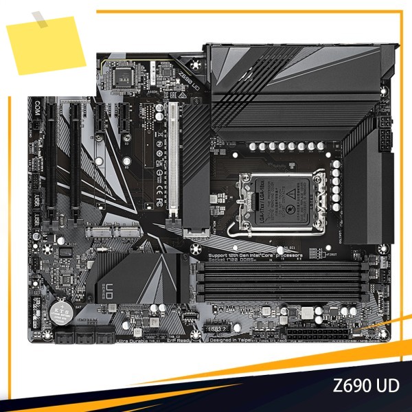Gigabyte LGA1700 ATX용 Z690 UD DDR5는 12세대 데스크탑 마더보드를 지원합니다. 제품 이미지