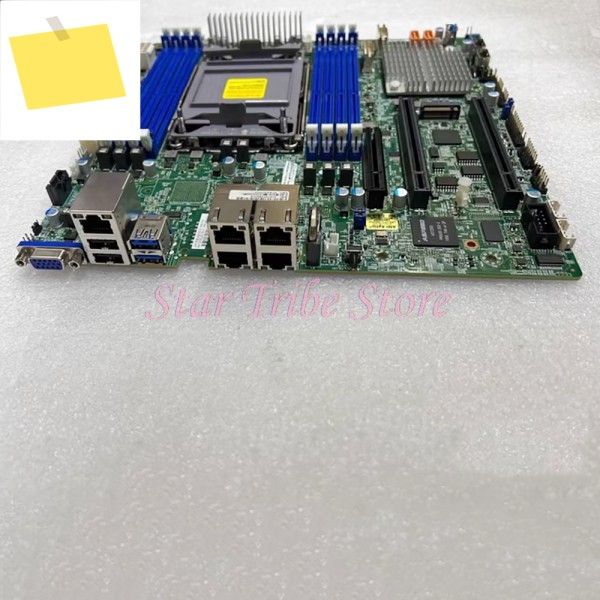 M-ATX DDR4-3200MHz C621A LGA-4189 10XSATA 3 X12SPM-LN4F 서버 마더보드 제품 이미지