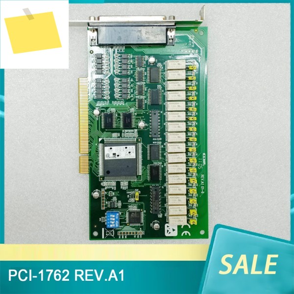 16채널 절연 디지털 입력 및 릴레이 출력 카드 PCI-1762 REV.A1 제품 이미지