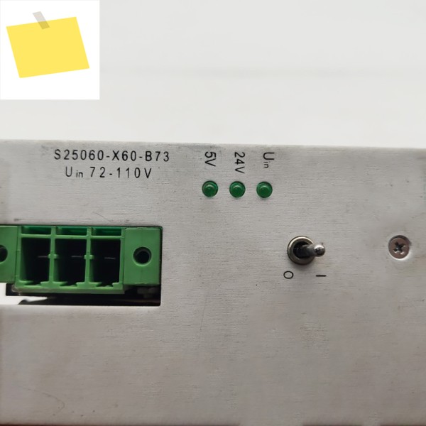 산업용 컴퓨터 전원 공급 장치 S25060-X60-B73 72-110V 모듈 제품 이미지
