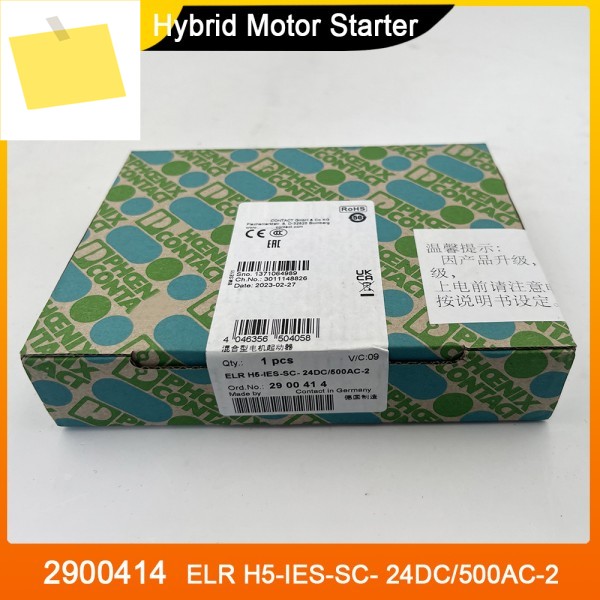 2900414 ELR H5-IES-SC- 24DC500AC-2 하이브리드 모터 스타터 제품 이미지
