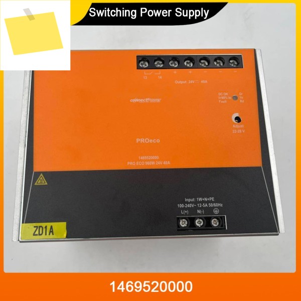 PRO ECO 960W 24V 40A 스위칭 전원 공급 장치 1469520000 제품 이미지