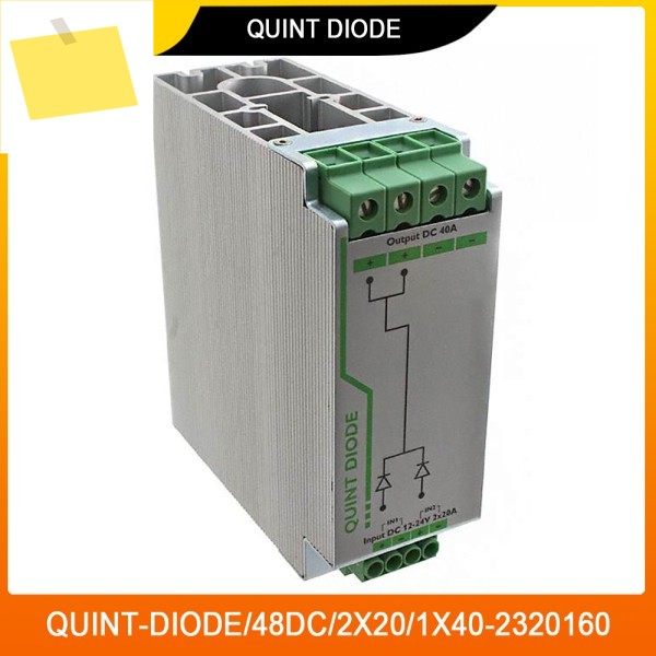 2320160 QUINT-DIODE48DC2X201X40-2320160 QUINT DIODE 다이오드 중복 모듈 제품 이미지