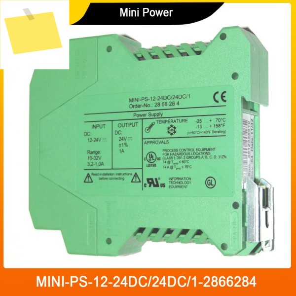 Phoenix 2866284 미니 전원 DCDC 컨버터용 MINI-PS-12-24DC24DC1-2866284 제품 이미지
