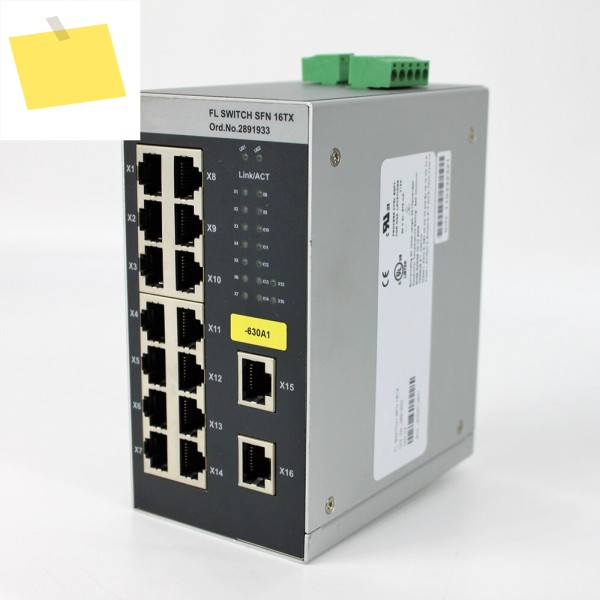 2891933 FL SWITCH SFN 16TX Phoenix 산업용 이더넷 스위치 TP RJ45 12VDC~48VDC용 제품 이미지