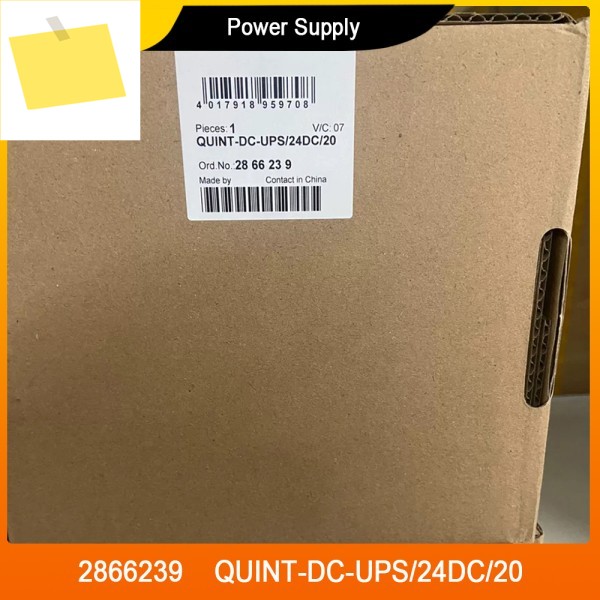 2866239 QUINT-DC-UPS24DC20 전원 공급 장치 제품 이미지
