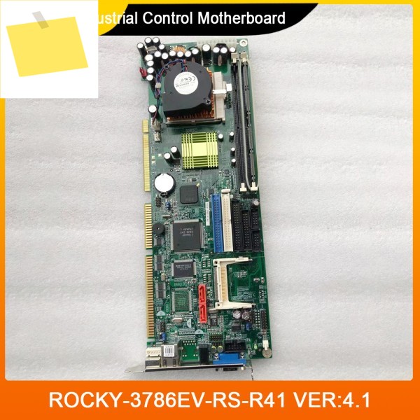 ROCKY-3786EV-RS-R41 VER:4.1 산업용 제어 마더보드 CPU 메모리 팬 포함 제품 이미지