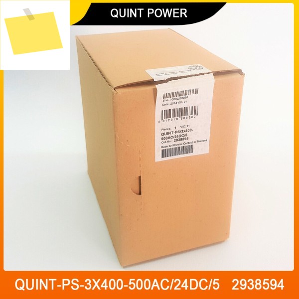 신품 QUINT-PS-3X400-500AC24DC5 2938594 QUINT POWER 24VDC5A 스위칭 전원 공급 장치 제품 이미지