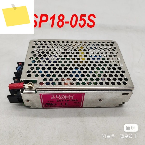 TRACO POWER ESP18-05S용 90% 새 전원 공급 장치 제품 이미지