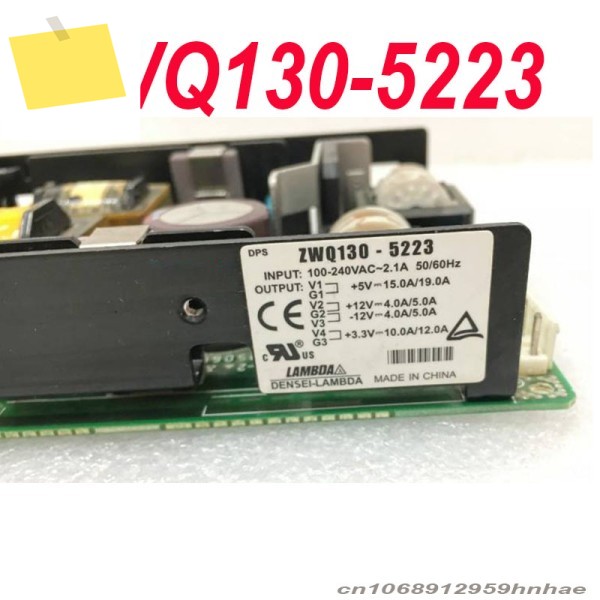 DENSEI-LAMBDA +5V15A+12V4A-12V4A+3.3V10A 전원 공급 장치용 90% 새 ZWQ130-5223용 테스트 완료 1개 제품 이미지