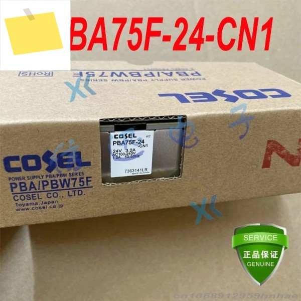 100% 새 Cosel AC100-240V 24V 75W 전원 공급 장치 PBA75F-24-CN1 1개 제품 이미지