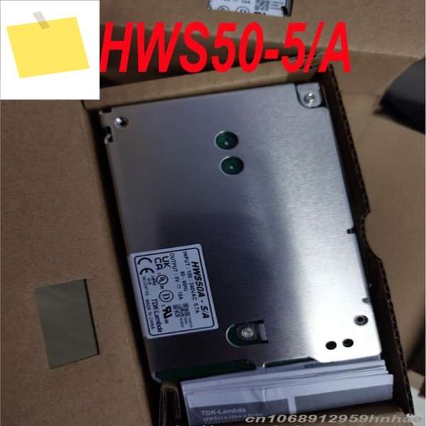 HWS50-5A용 TDK-LAMBDA 5V 10A 50W AC100-240V 전원 공급 장치용 새 제품 1개 제품 이미지