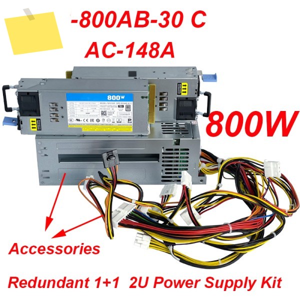 델타 2U AC-148A DPS-800AB-30 C용 새 스위칭 전원 공급 장치 800W 1개 제품 이미지