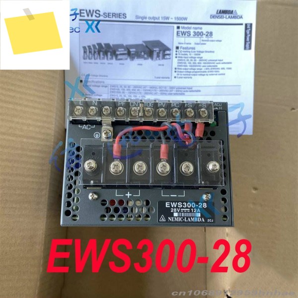 EWS300-28 EWS 용 LAMBDA 28V 12A AC100-240V 전원 공급 장치 100% 새 제품 1 개 제품 이미지