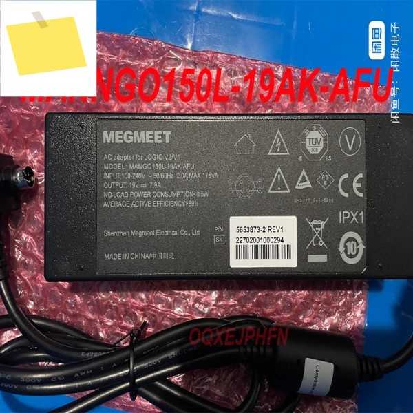 90% 새 LOGIQ V1 V2 GE 전원 공급 장치 어댑터 MANNGO150L-19AK-AFU 1개 제품 이미지