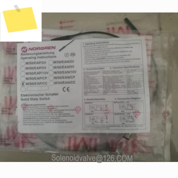 NORGREN M 50 EAP CC 마그네틱 스위치, 자동 제품 이미지