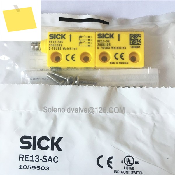 SICK 안전 문짝 스위치 RE13-SAC 1059503 및 센서 제품 이미지