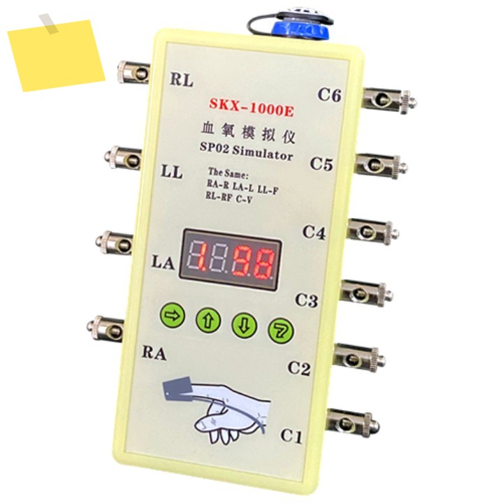 산소 시뮬레이터 SKX-1000E ECG 플러스 신호 제품 이미지